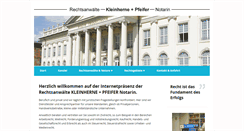 Desktop Screenshot of kleinherne.de